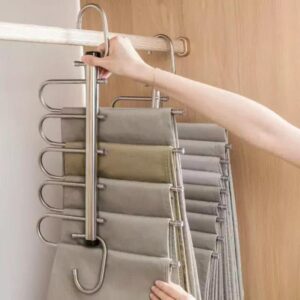 آویز عصایی شلوار استیل pants hanger